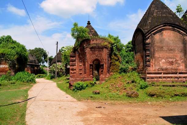 Maluti a village full of abandoned terracotta temples Jharkhand India