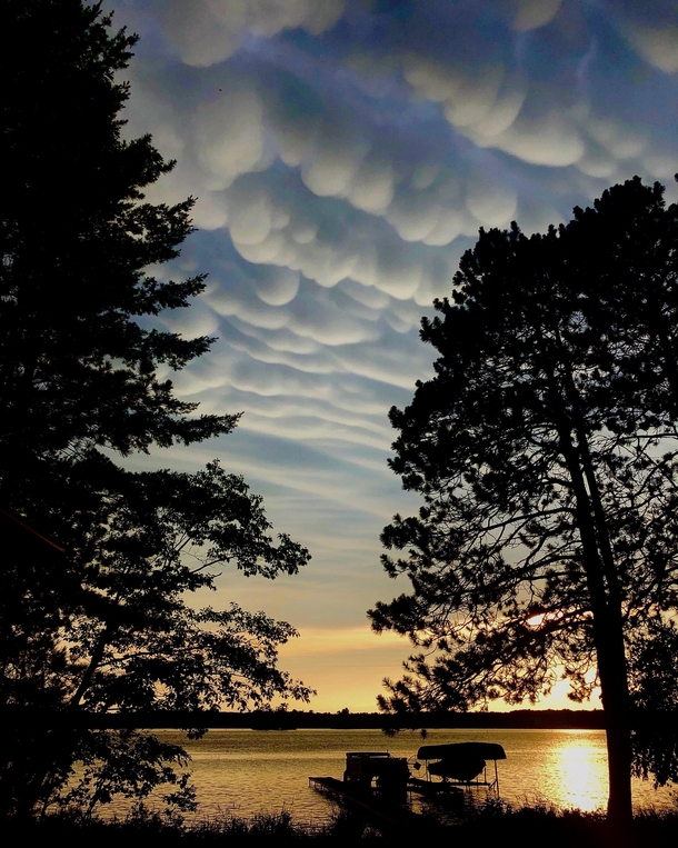 Mammatus Clouds - Wisconsin