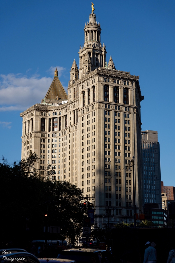 Manhattan Municipal Building NYC 