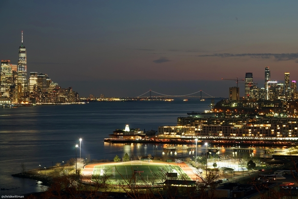 Manhattan Weehawken Hoboken and Jersey City 