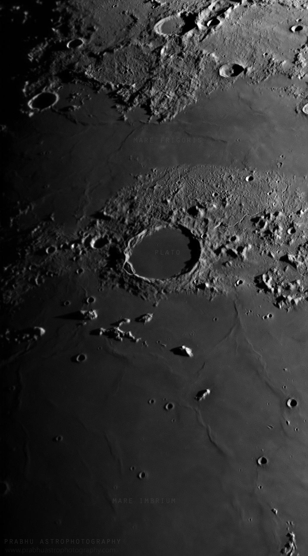 Mare Imbrium and its surroundings from 