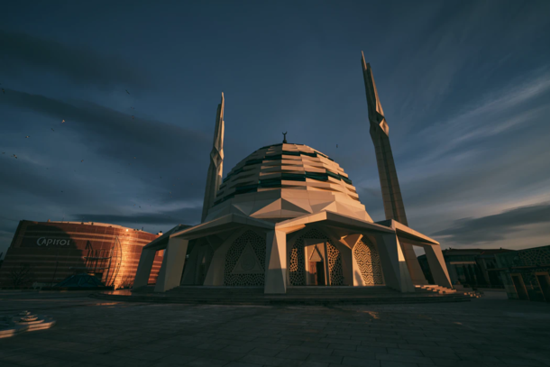 Marmara University Faculty of Theology Mosque in Istanbul Turkey