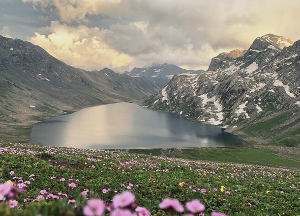 Marsar Lake in Kashmir 