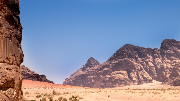 Martian scenery at Wadi Rum - Jordan 