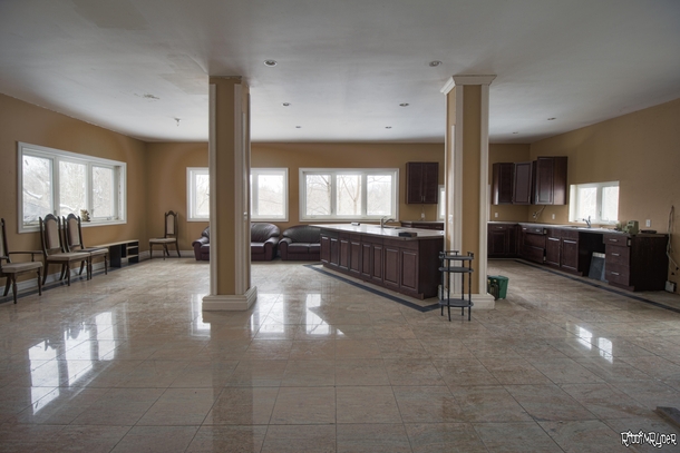 Massive Kitchen Inside an Abandoned Dream Mansion Lost in a Pyramid Scheme 