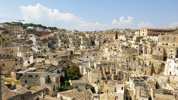 Matera Italy For a long time this city has been a shame for Italy but now its a place full of tourists and famous for some movie scenes