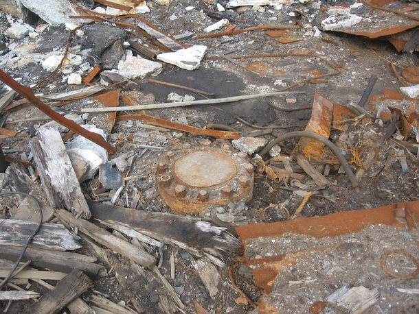 May look innocuous however its the cap to the worlds deepest ever borehole  miles down abandoned scientific site Kola peninsula Russia More info in comments