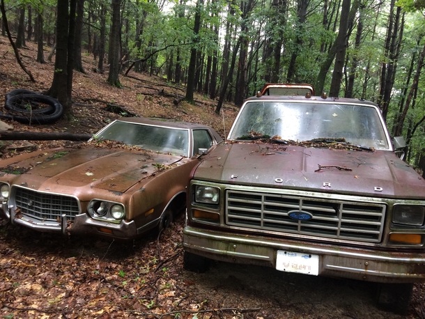 Maybe an  Ford and a Gran Torino in central Pennsylvania No Clint Eastwood around
