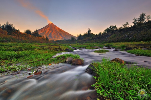 Mayon Volcano in the Philippines  by Dacel Andes