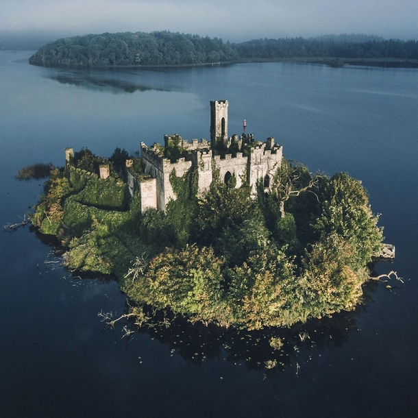 McDermotts Castle Ireland Beautifully taken over by nature