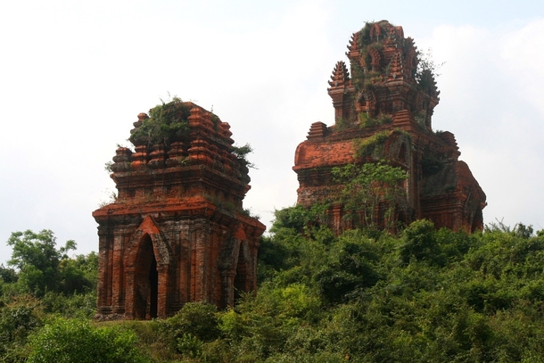 Medieval towers of the Champa kingdom in central Vietnam 