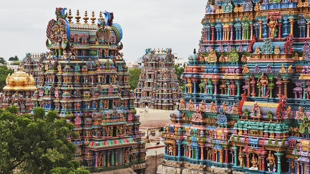 Meenakshi Amman Temple Tamil Nadu India 