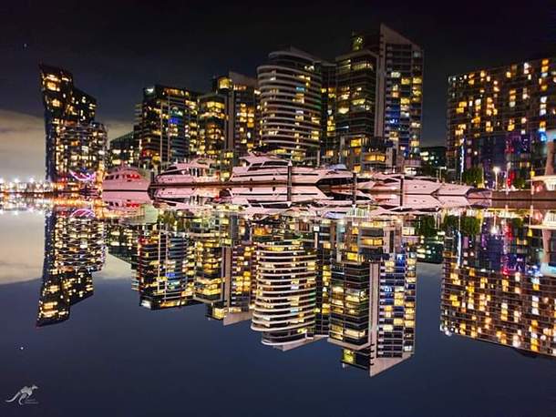 Melbourne - Waterfront district of Docklands