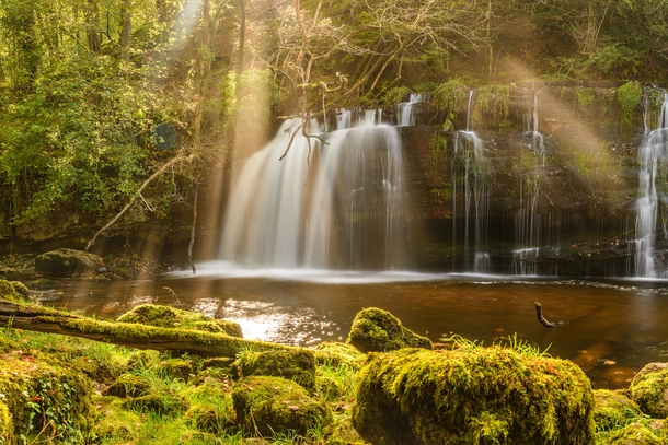Memories of Summer - Sgwd y Pannwr A Waterfall in Wales 