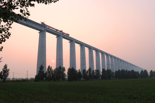 Menghua Railway Bridge China 