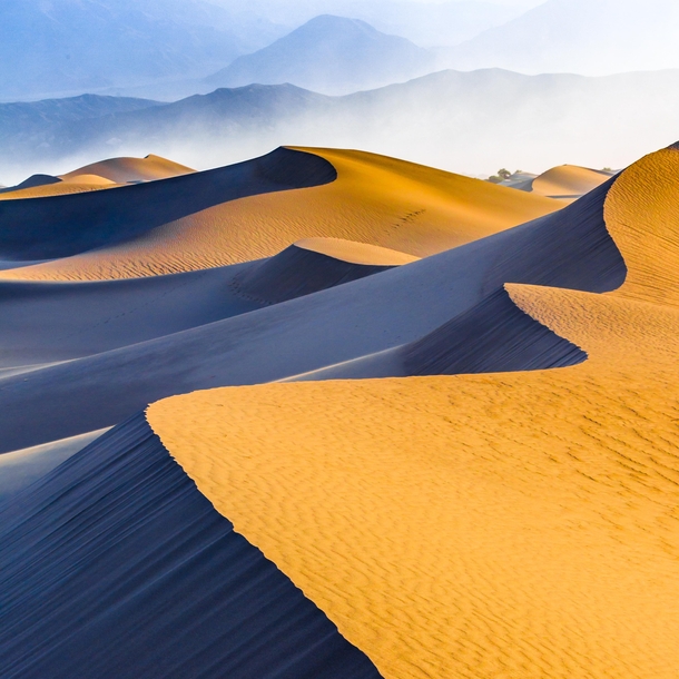 Mesquite Flat Dunes Death Valley National Park California USA 