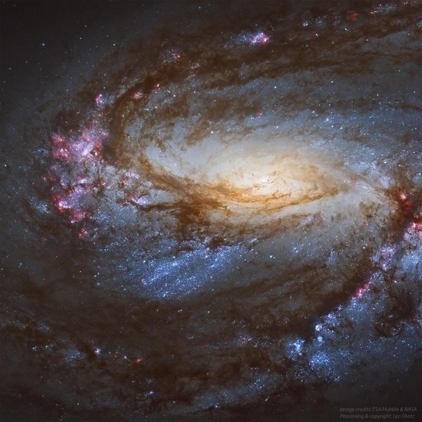 Messier  Close Up   Image Credit NASA ESA Hubble Processing amp Copyright Leo Shatz
