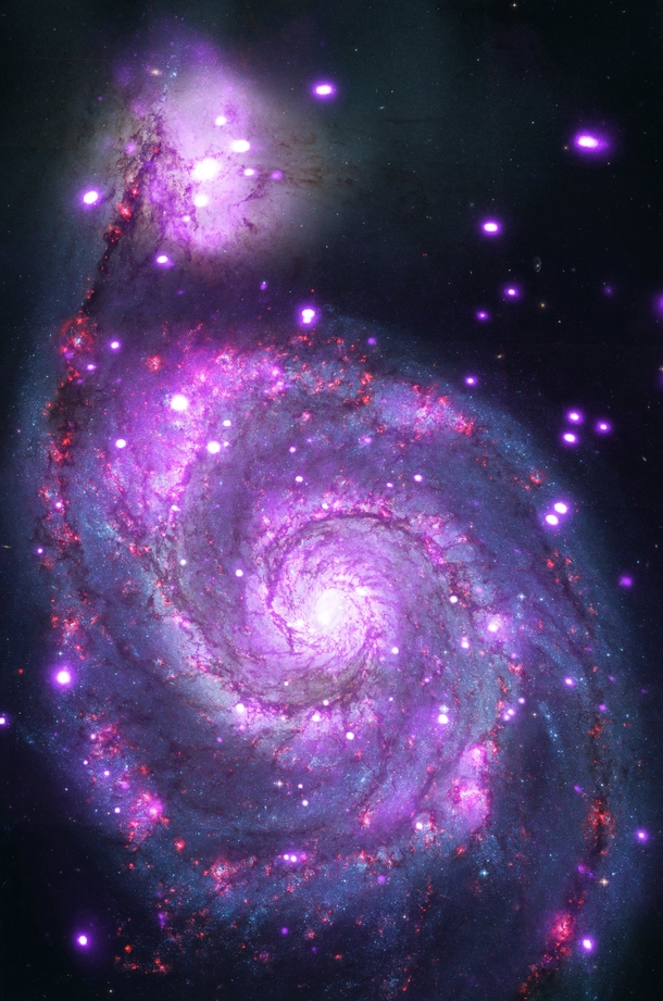 Messier  Galaxy taken by the Chandra X-ray Observatory 