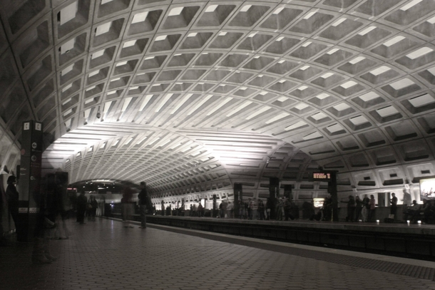 Metro Center station Washington DC 