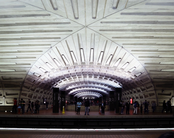 Metro Station Washington DC 