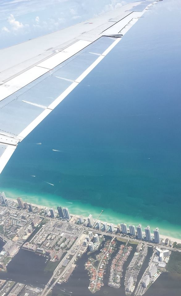 Miami Beach FL from above 