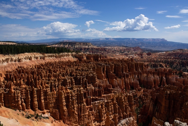 Midday in Bryce canyon 