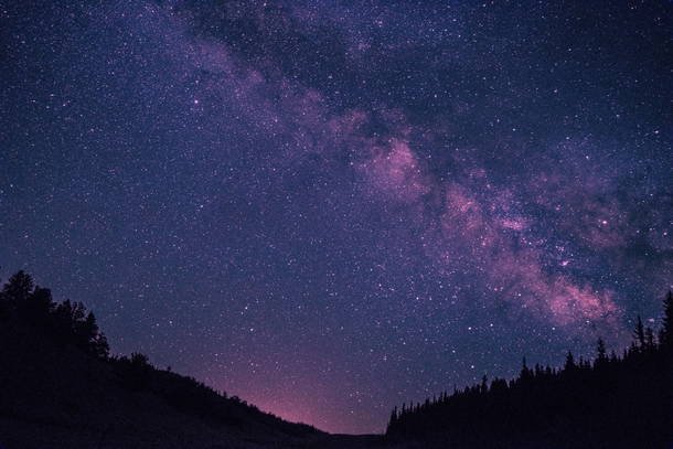 Milky Way from somewhere in southern Colorado 