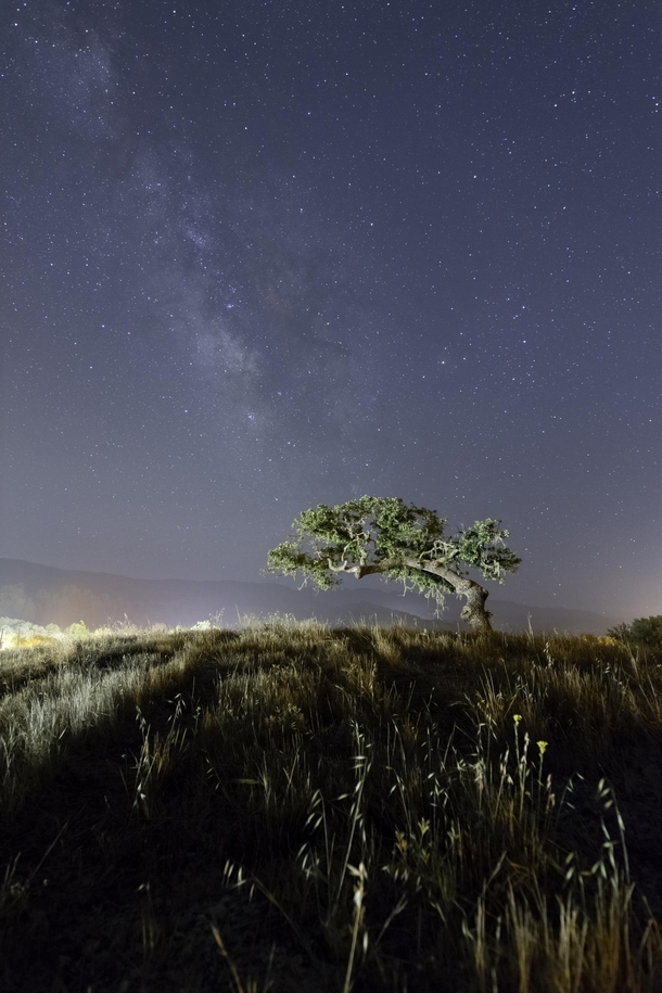 Milky Way in Santa Ynez Valley California 
