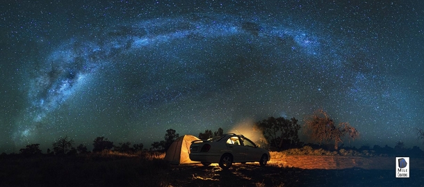 Milky Way in the Middle of Nowhere NT Australia 