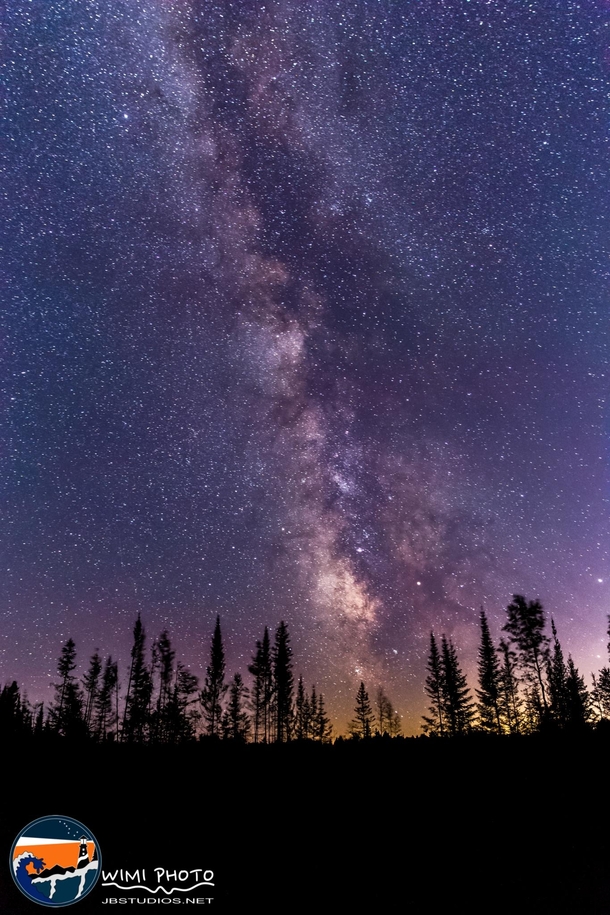 Milky Way in the Upper Peninsula of Michigan 