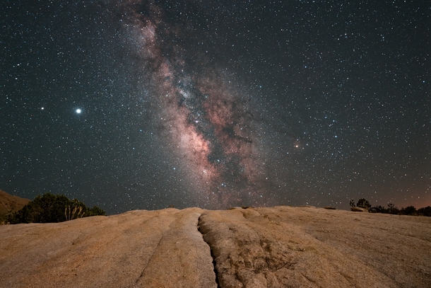 Milky Way Mojave national Preserve CA 
