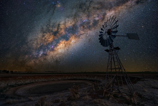 Milky Way over Australia 