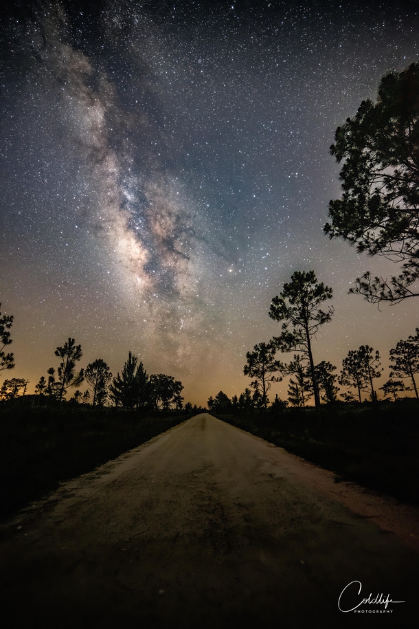 Milky Way over Central Florida 