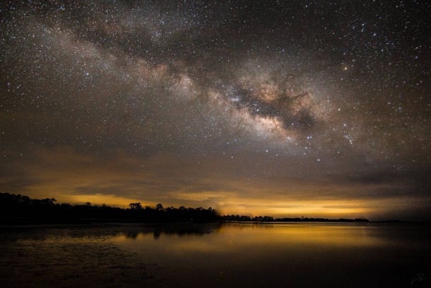Milky Way over one of Floridas Last Remaining Dark-Sky Beaches 
