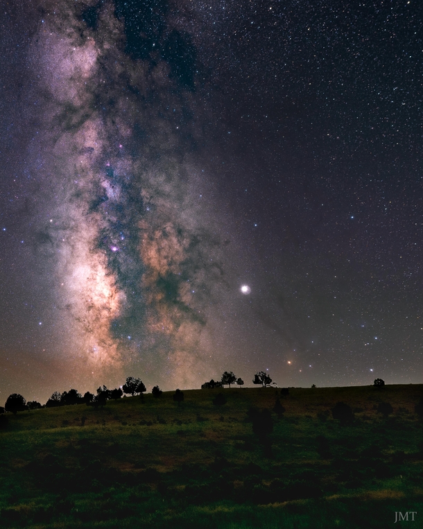 Milky Way over Spanish Fork Canyon UT 
