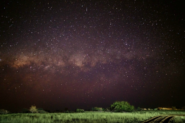 Milky Way over the Kalahari Desert 