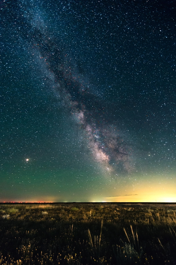 Milky Way wide field over the Great Plains 
