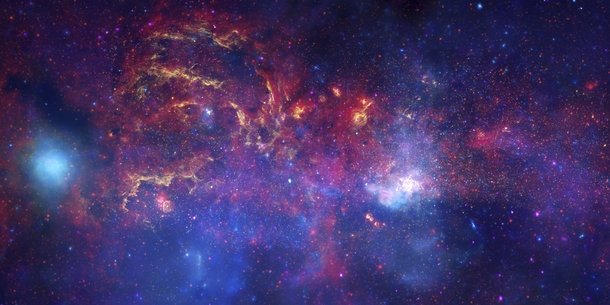Milky Ways Galactic Center 