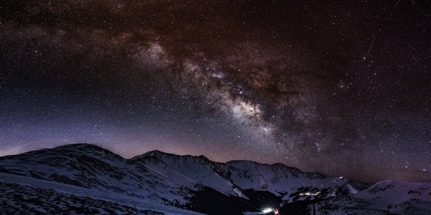 Milkyway Early this morning at Loveland Pass in Summit County Colorado 