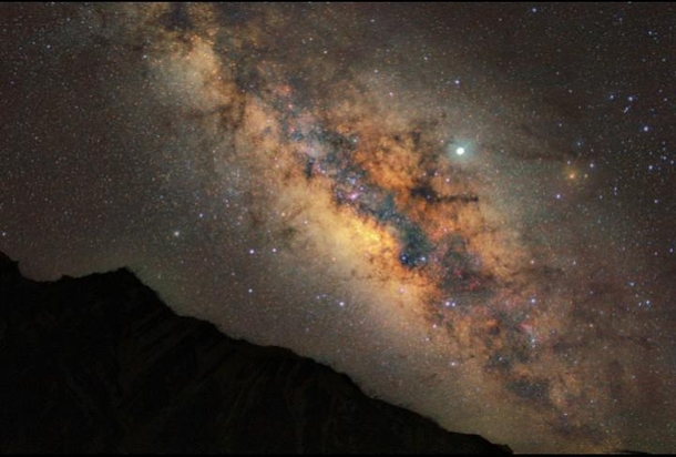 Milkyway Galaxys Sagittarius Arm from the Himalayas