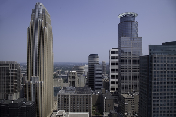 Minneapolis view from Foshay Tower 
