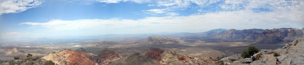 Minutes from Vegas From the top of Turtlehead Peak 