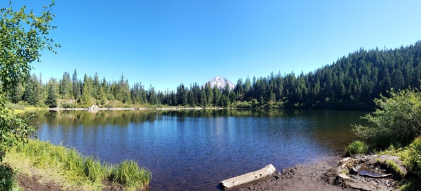 Mirror Lake at Mt Hood Oregon 