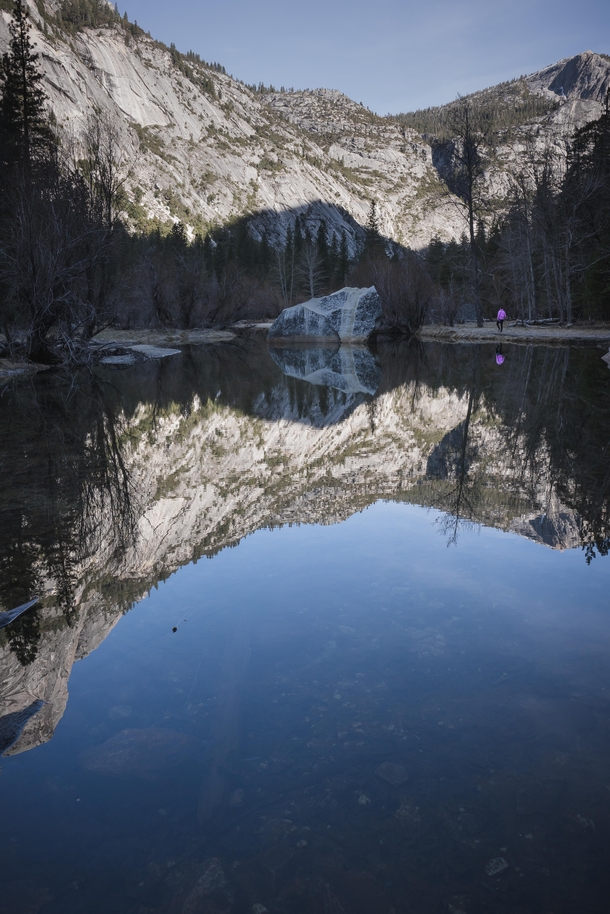 Mirror Lake in Yosemite CA 