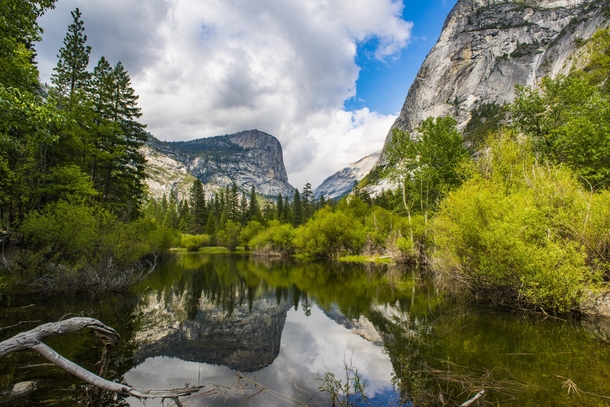 Mirror Lake Yosemite Nationa Park CA 
