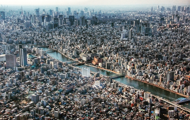 Model Miniature Town Tokyo Japan