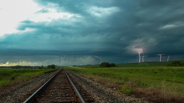 Moments before the Tornado - Foxwarren Manitoba Canada  jandersonphotography