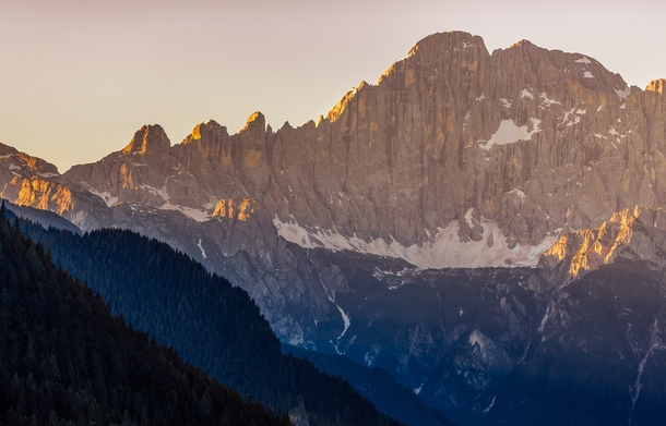 Monte Civetta in the Italian Dolomites 