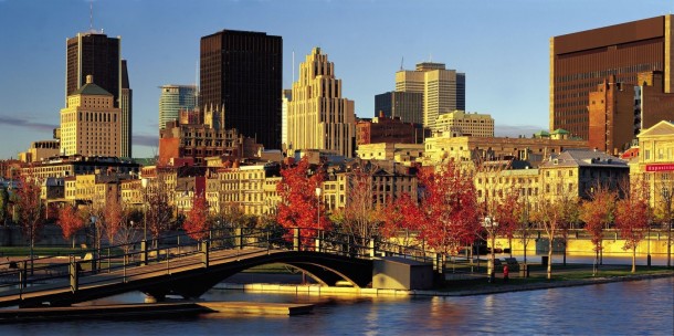 Montreal Canada in the Fall 