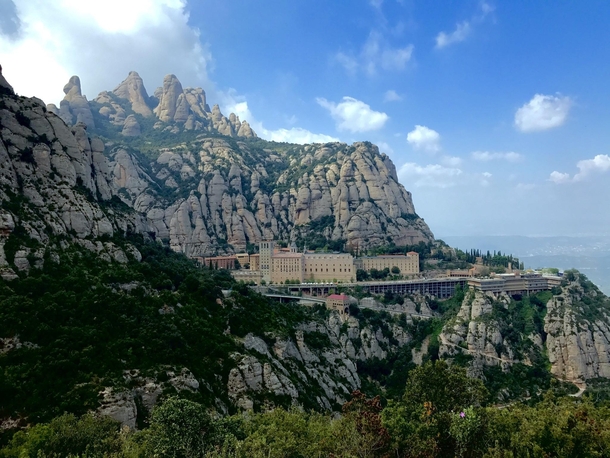 Montserrat Catalonia an architectural masterpiece  